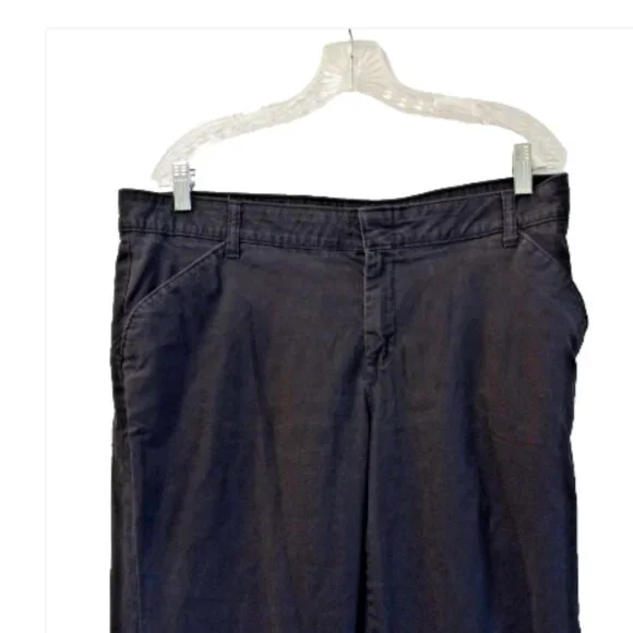 Dickies Women's Pants 16R Black Relaxed Fit Pockets Career Casual - Picture 5 of 13